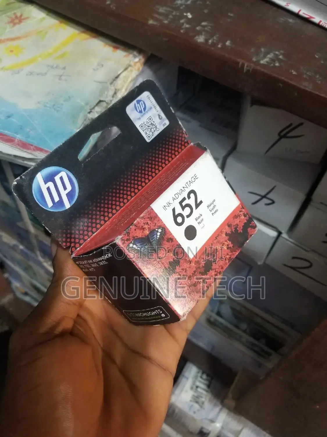 Original 652 HP Ink