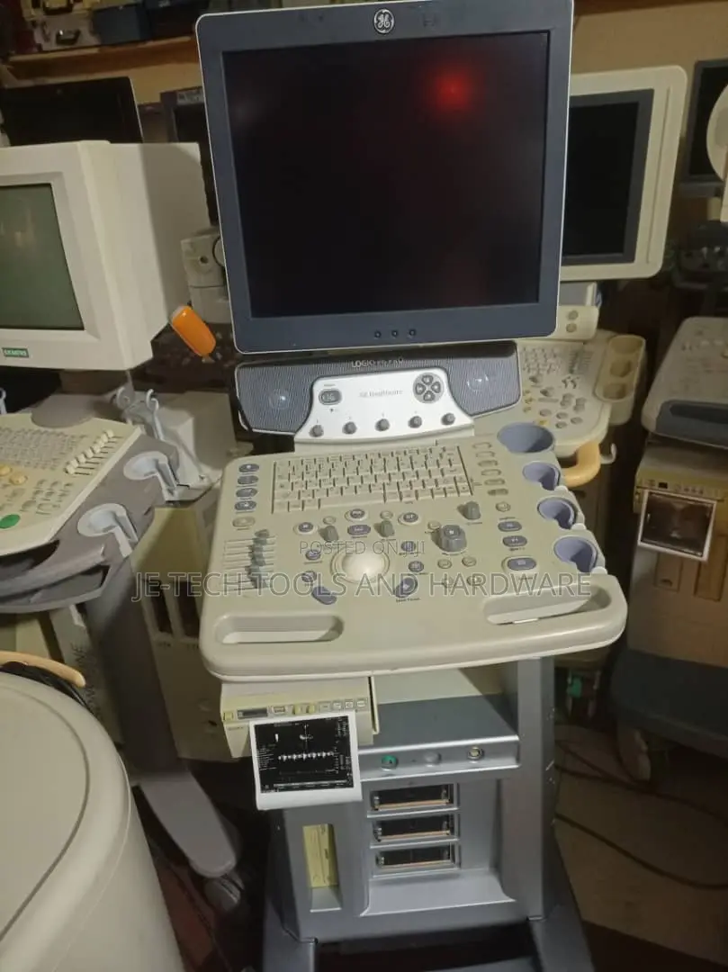 2d Color Doppler Ge Logiq P6 Ultrasound (Cardiac)