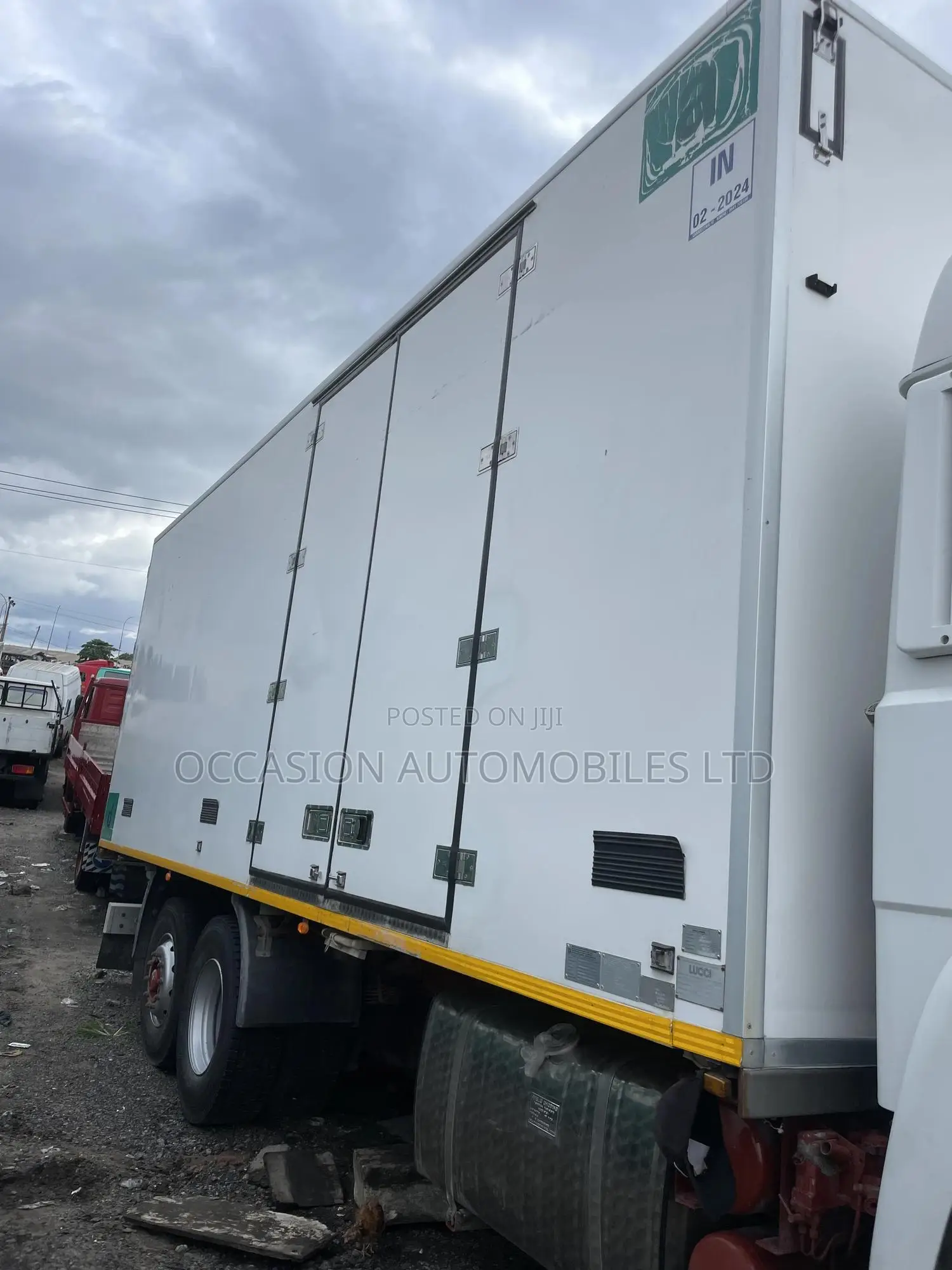 Iveco Container Body Truck 2002 White