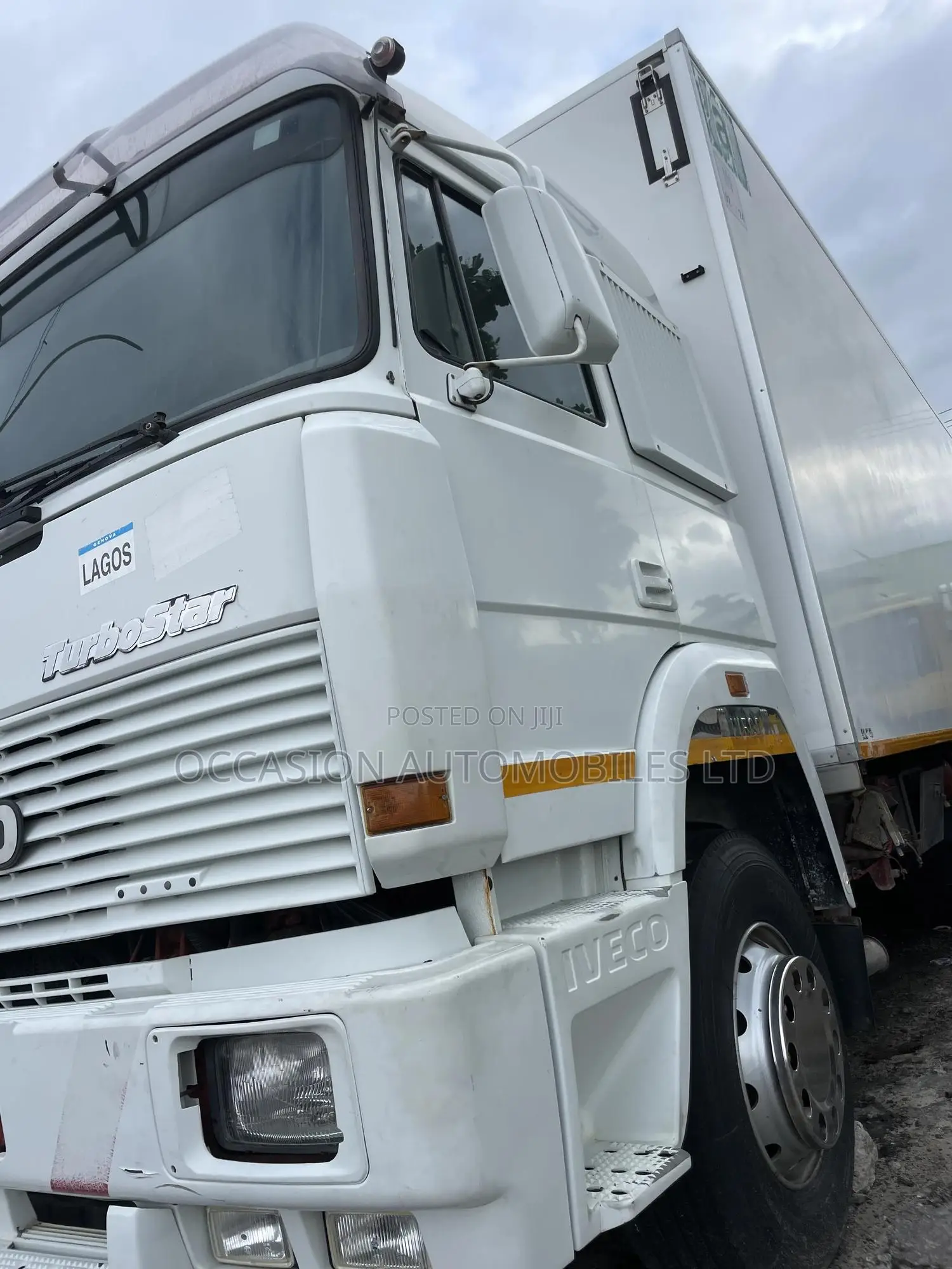 Iveco Container Body Truck 2002 White