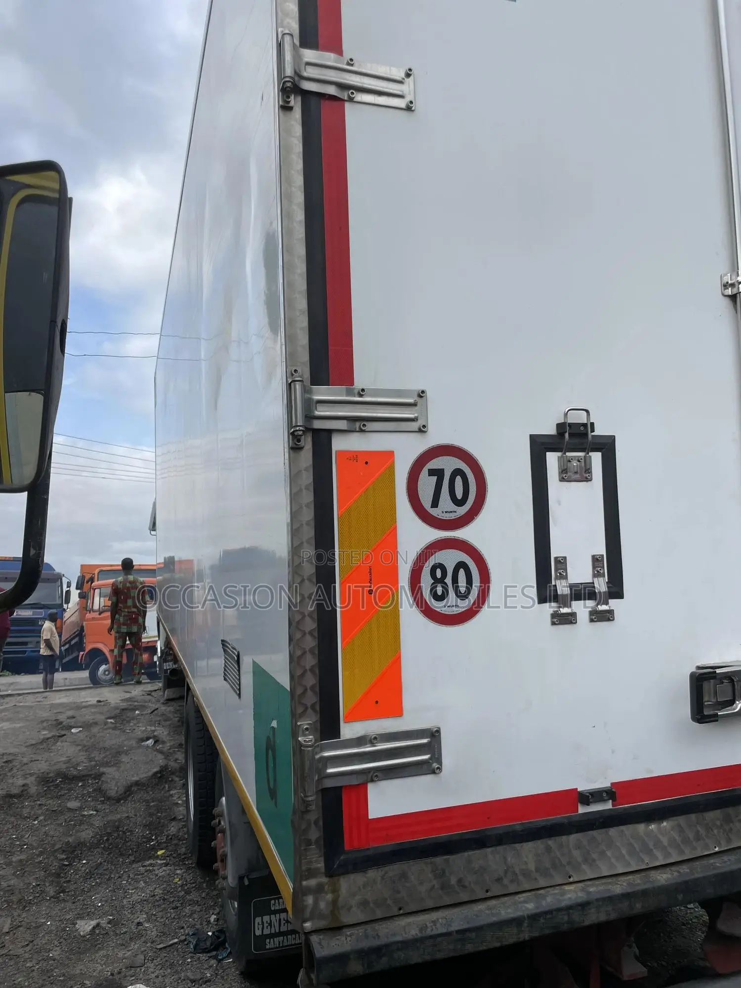 Iveco Container Body Truck 2002 White