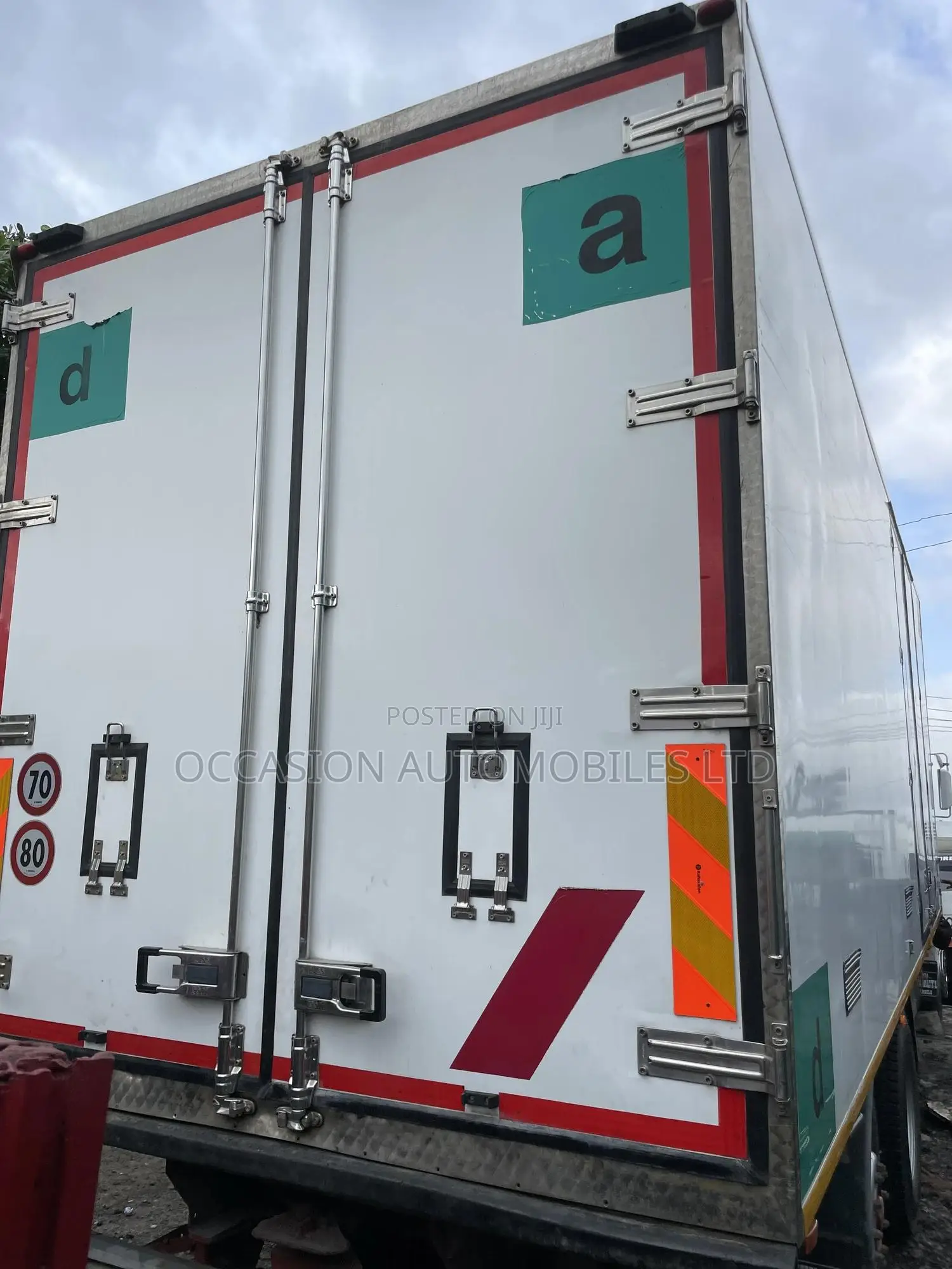 Iveco Container Body Truck 2002 White