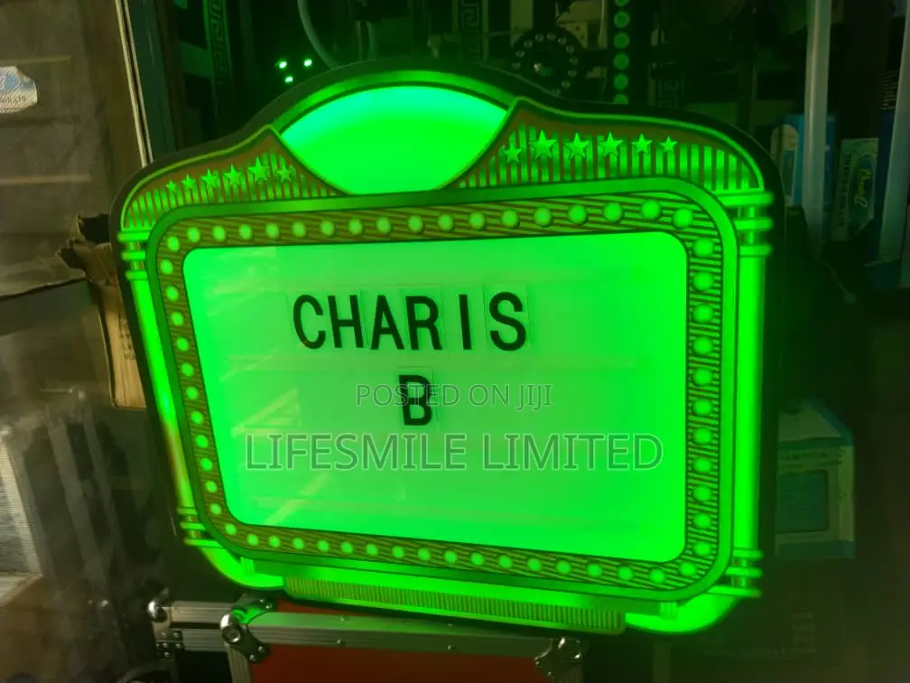 LED Bottle Presenter Letter Board