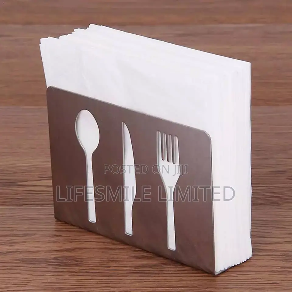 Stainless Serviate and Straw Holders