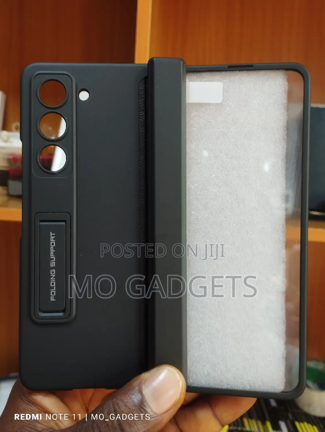 Magnetic Fold Case With Kick Stand