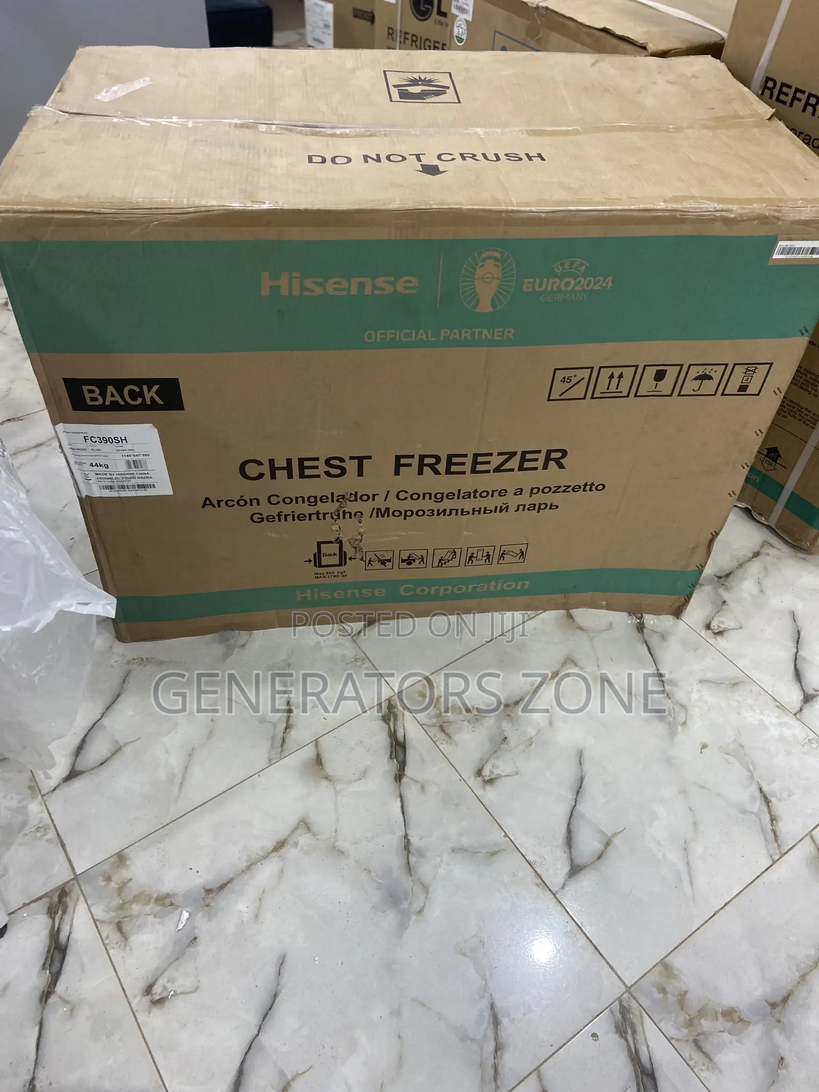 Fast Selling Single Door Hisense 300l Freezer (Fc-390sh)