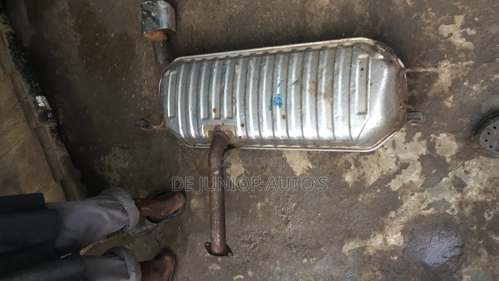 Exhaust Back Pot for Hyundai Tucson 2006 Kia Sportage 2006