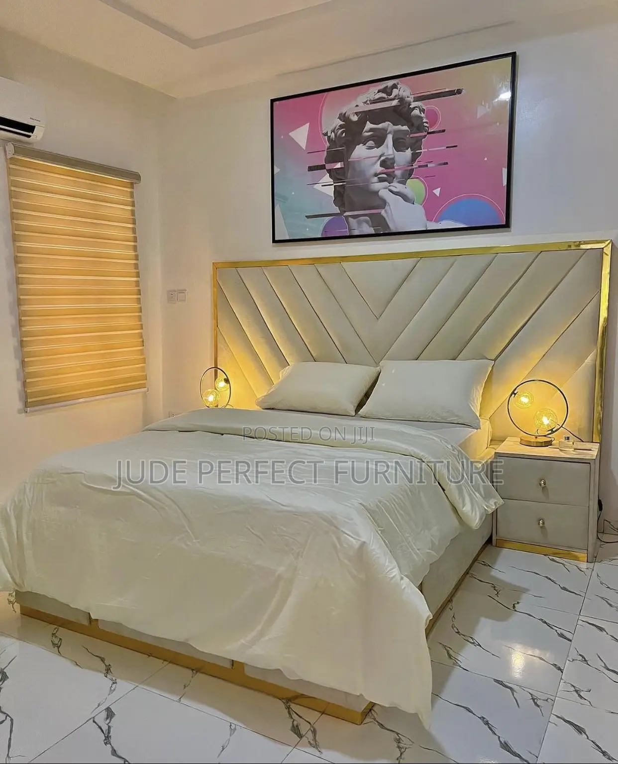 Quality 6by6 Padded Bed Frame