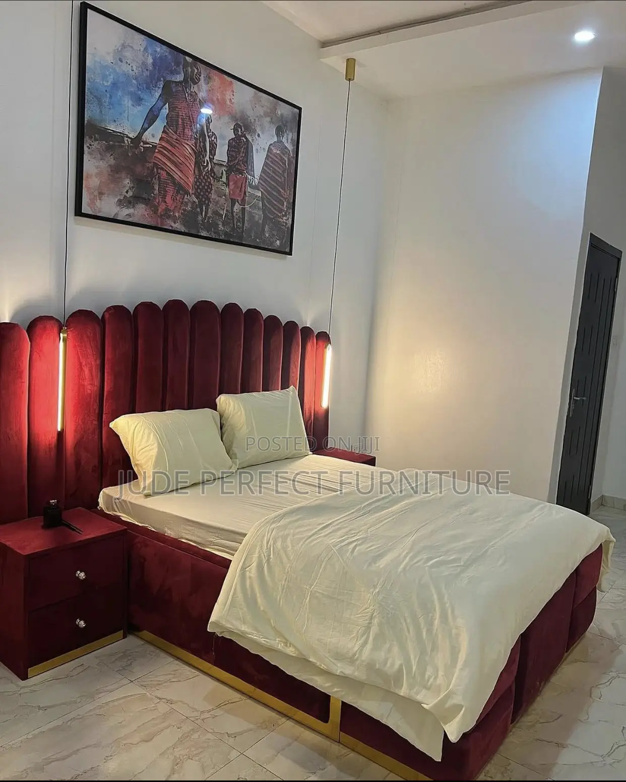 Quality Padded Bed Frame
