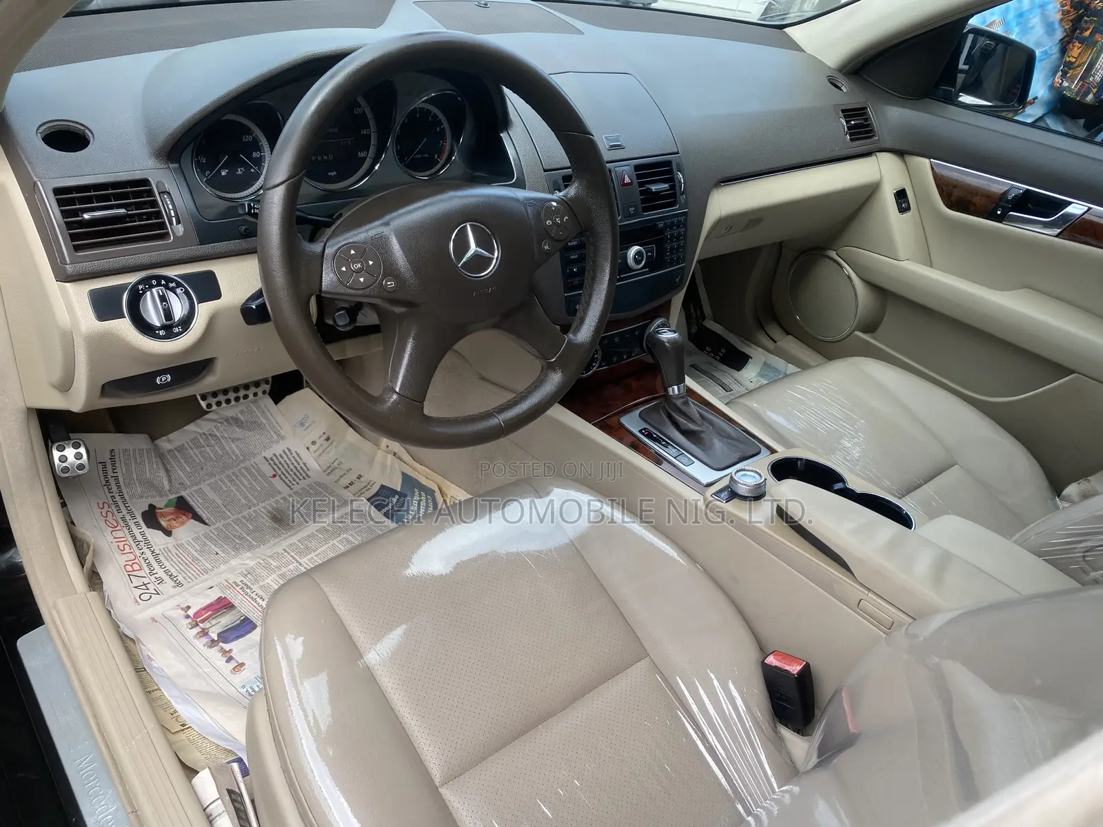Mercedes-Benz C350 2010 Black