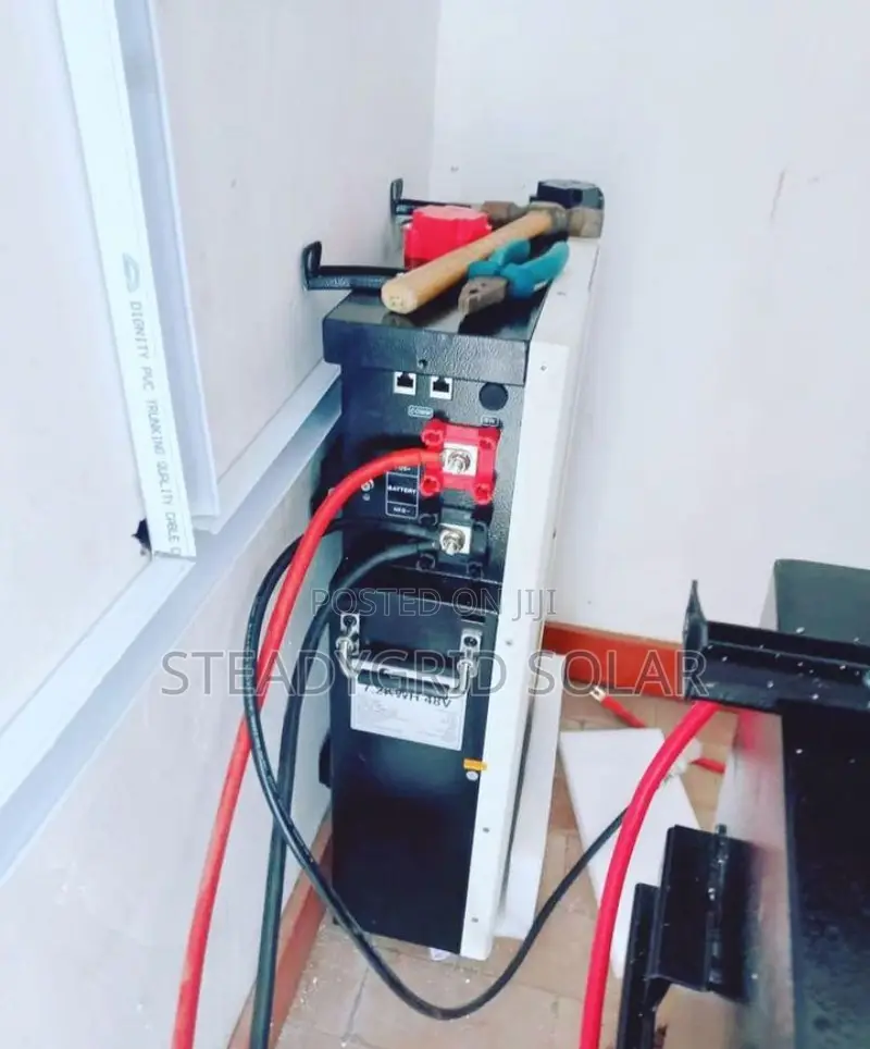 Growatt 7.5kva/48v/20kwh Solar Powered Inverter Installation