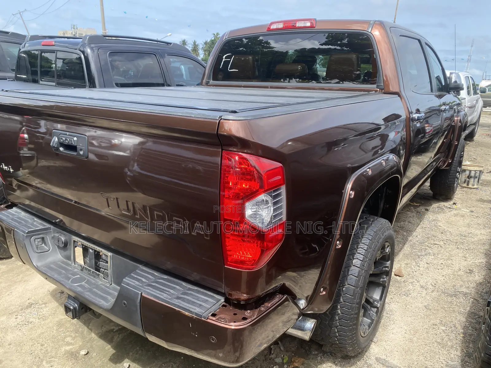Toyota Tundra 2018 Orange