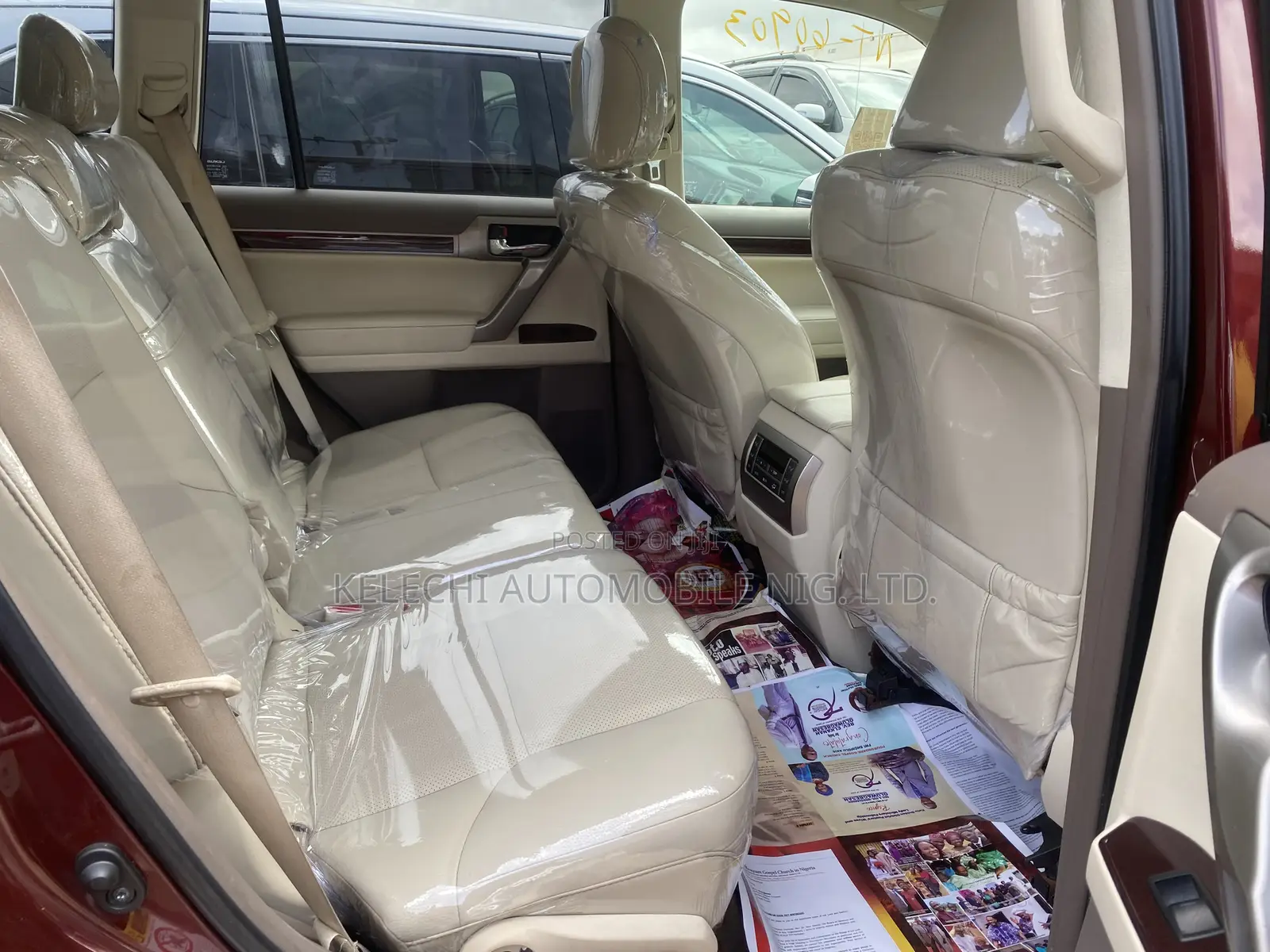 Lexus GX 2015 Red