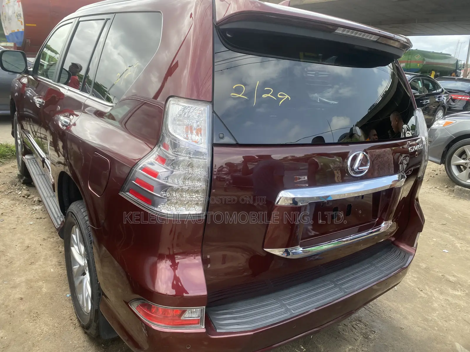 Lexus GX 2015 Red