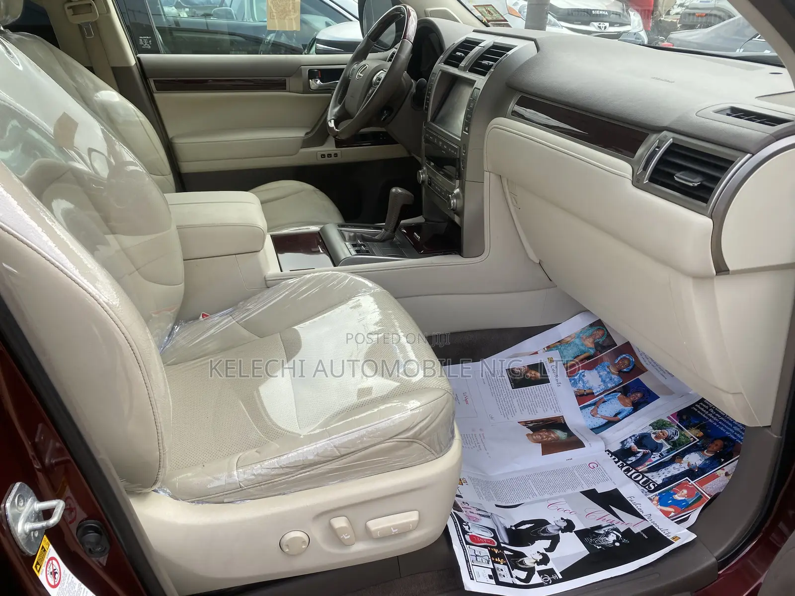 Lexus GX 2015 Red