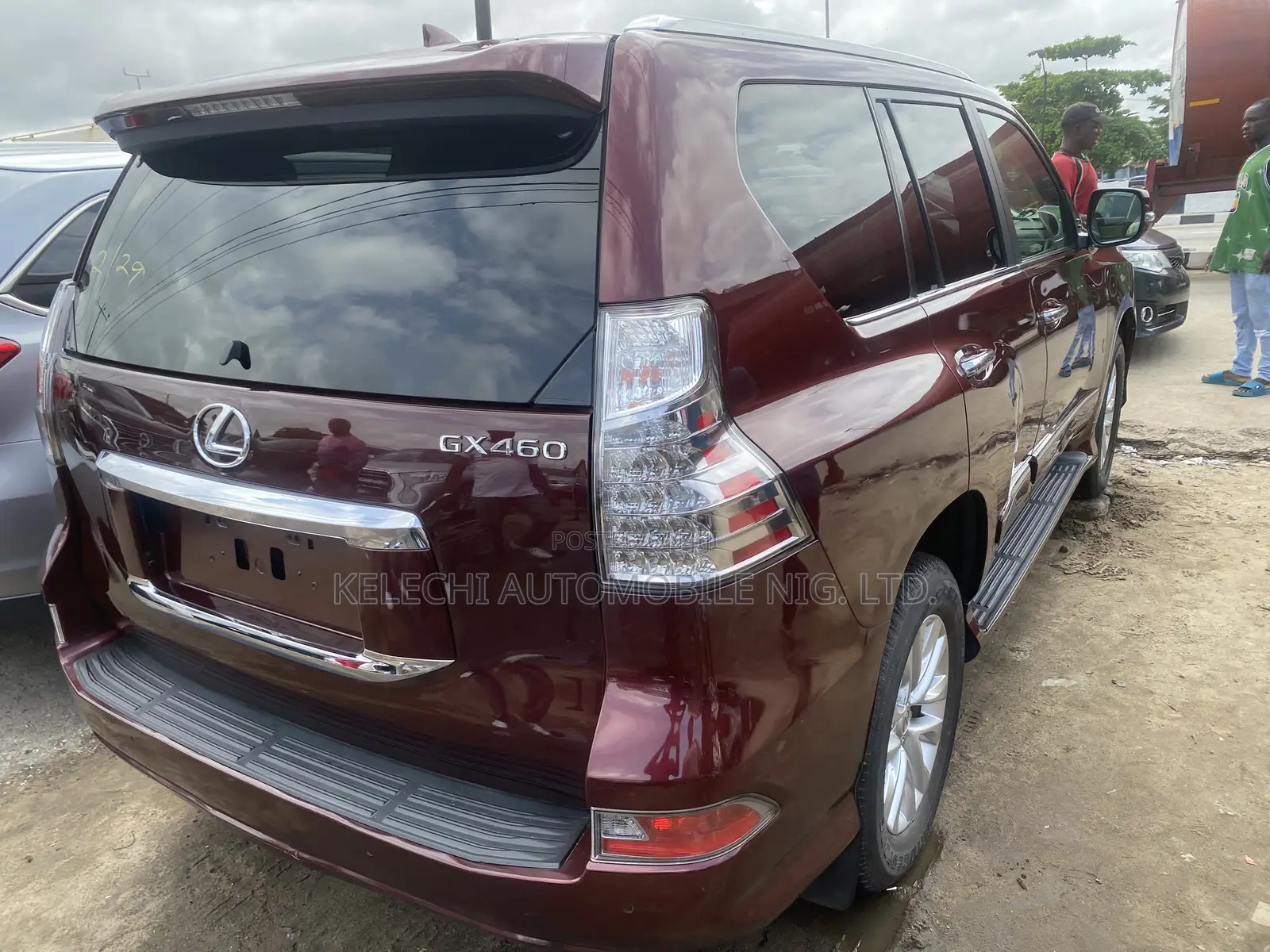 Lexus GX 2015 Red