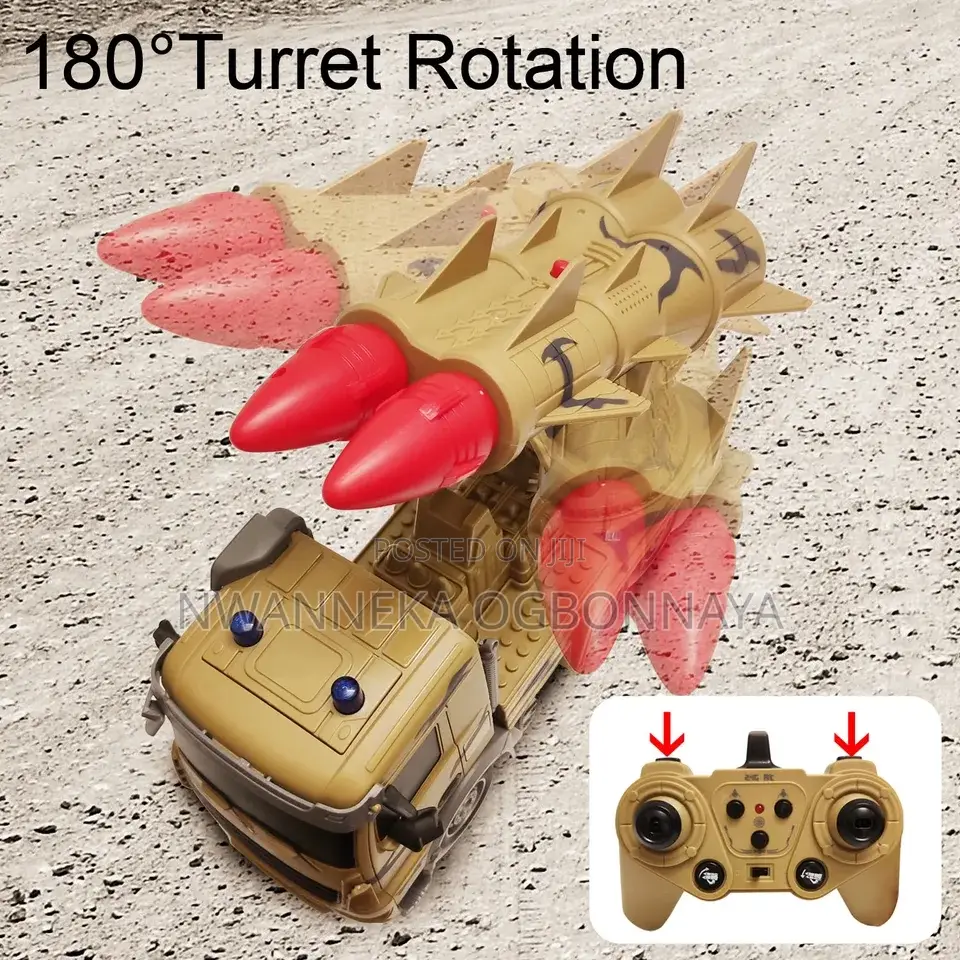 RC Military Trucks Battle Tank Toy