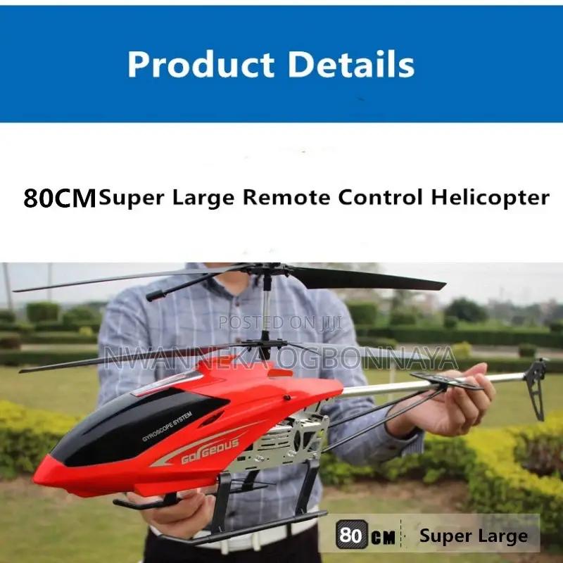 Large RC Helicopter Professional Toy