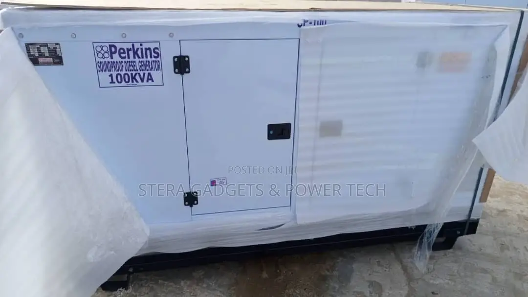 100KVA Perkins Soundproof Diesel Generator