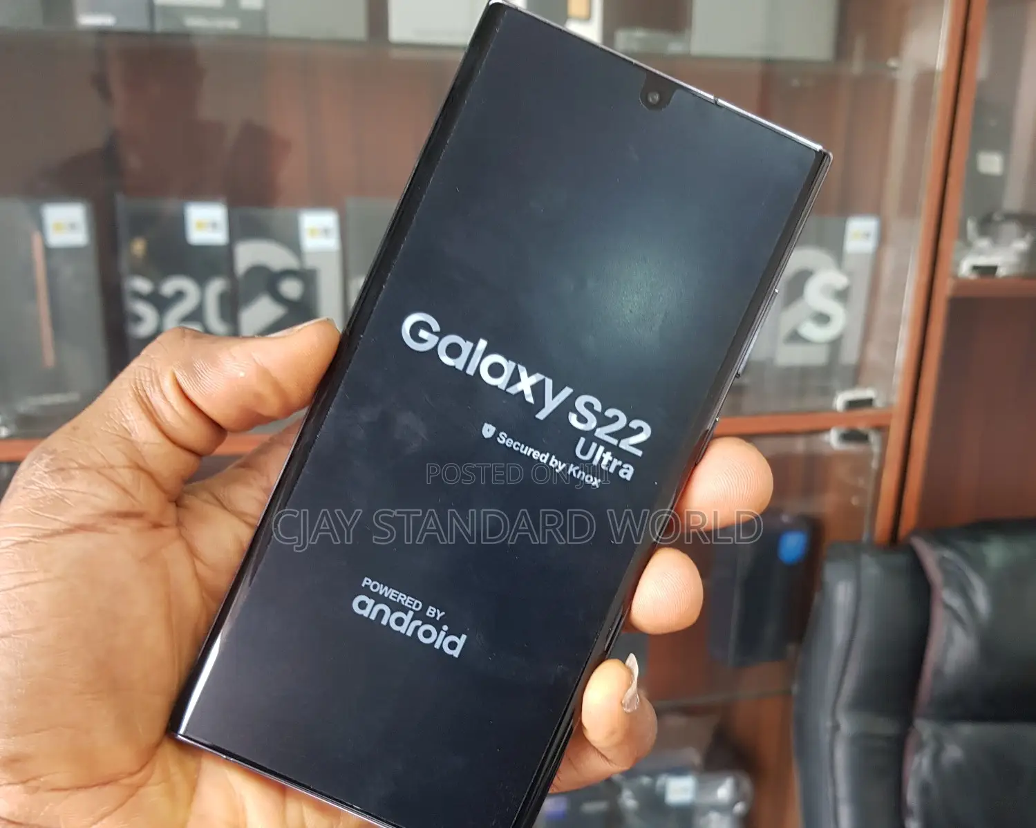 New Samsung Galaxy S22 Ultra 5G 256 GB Black