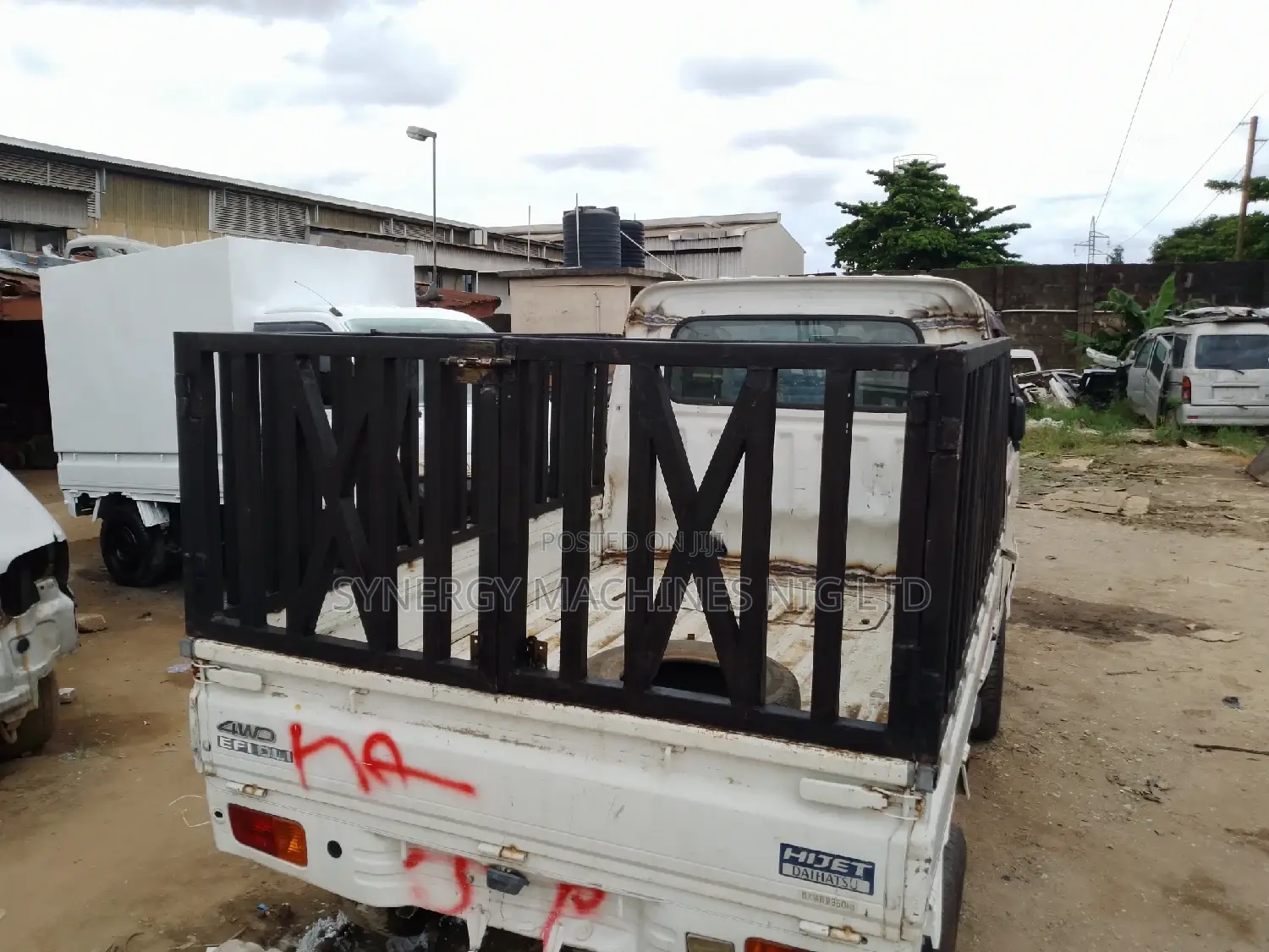Daihatsu Hijet Truck With Burglary 2020 White