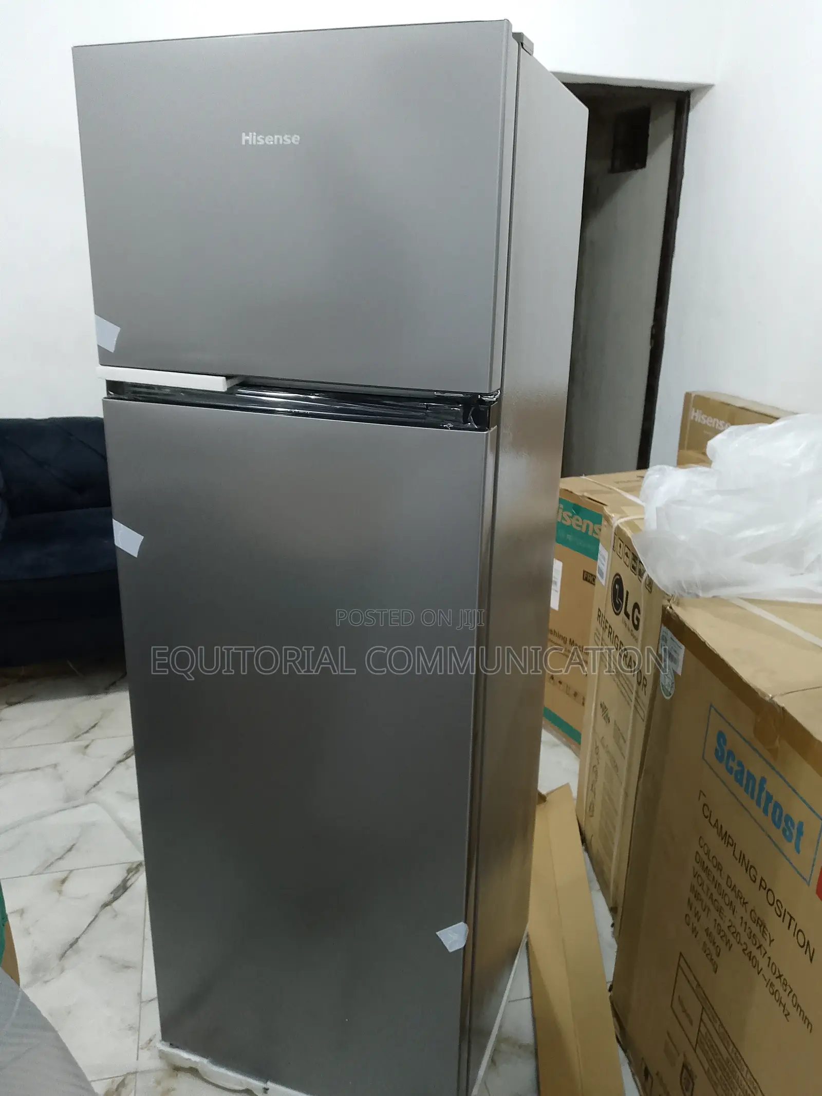 Hisense Double Door Refrigerator – Ref240dr – 240l