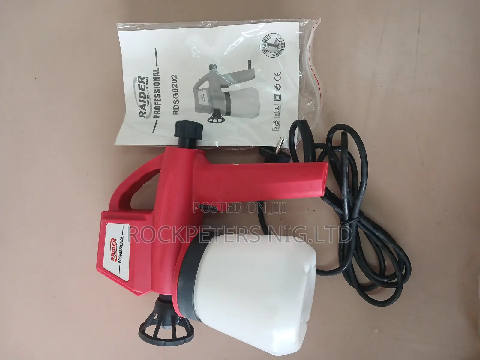 60W Raider Electric Paint Spray Gun Rdsg0202