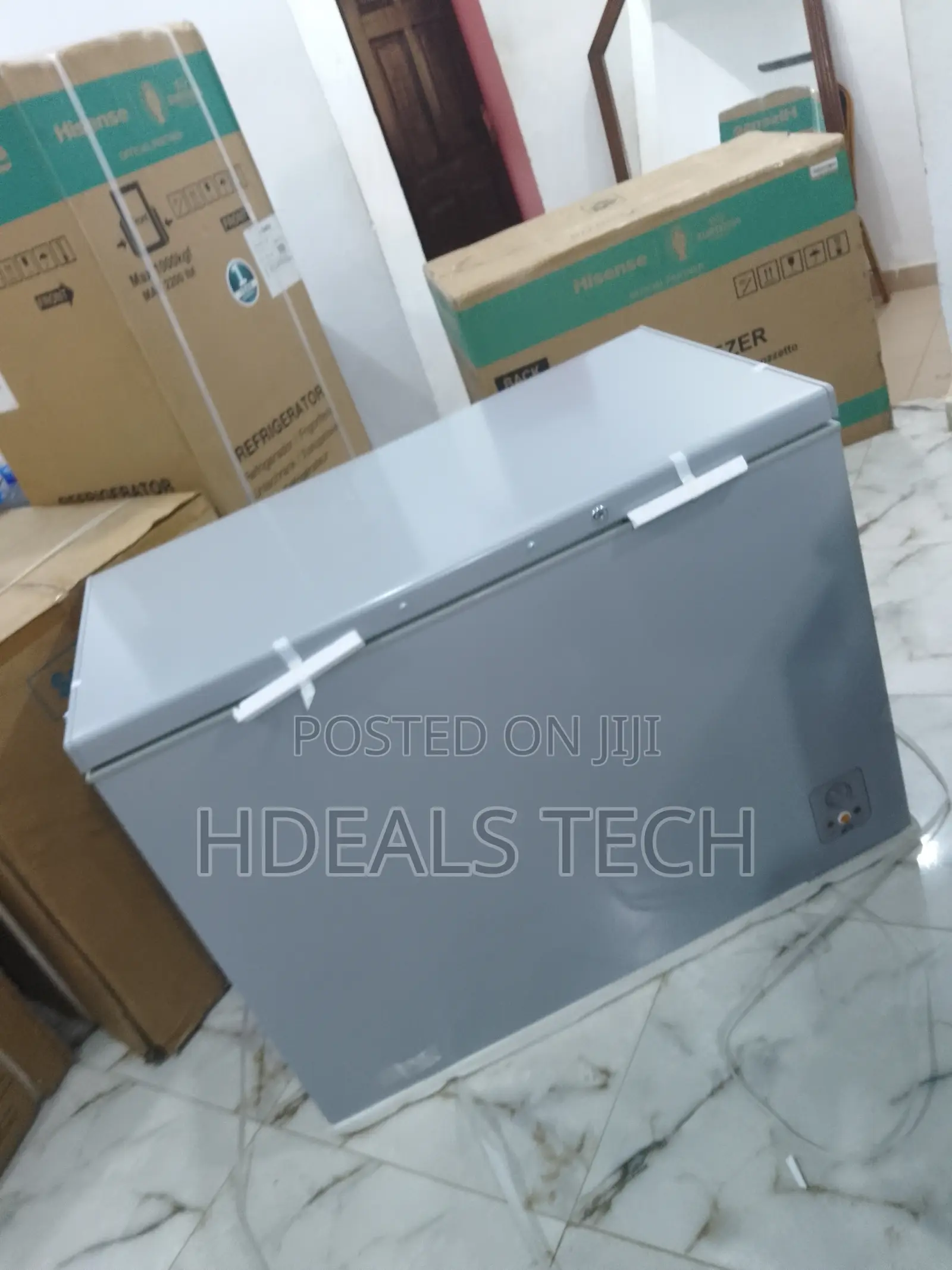 The Hisense Ultimate Chest Freezer- 300 Litres FC390SH.