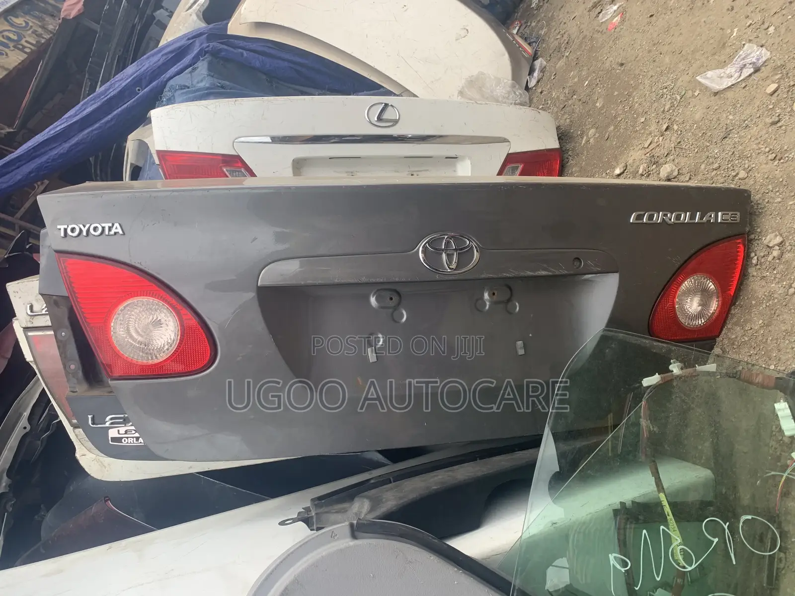 Complete Boot Toyota Corolla 2005 Model