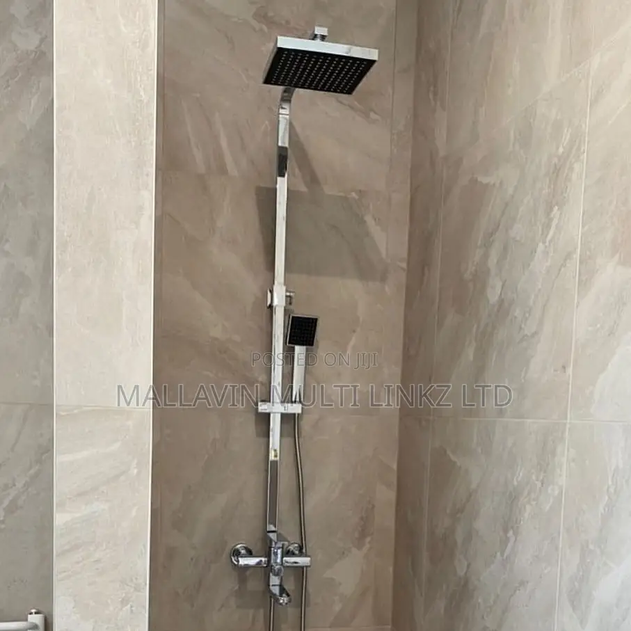 Chrome Standing Shower Mixers