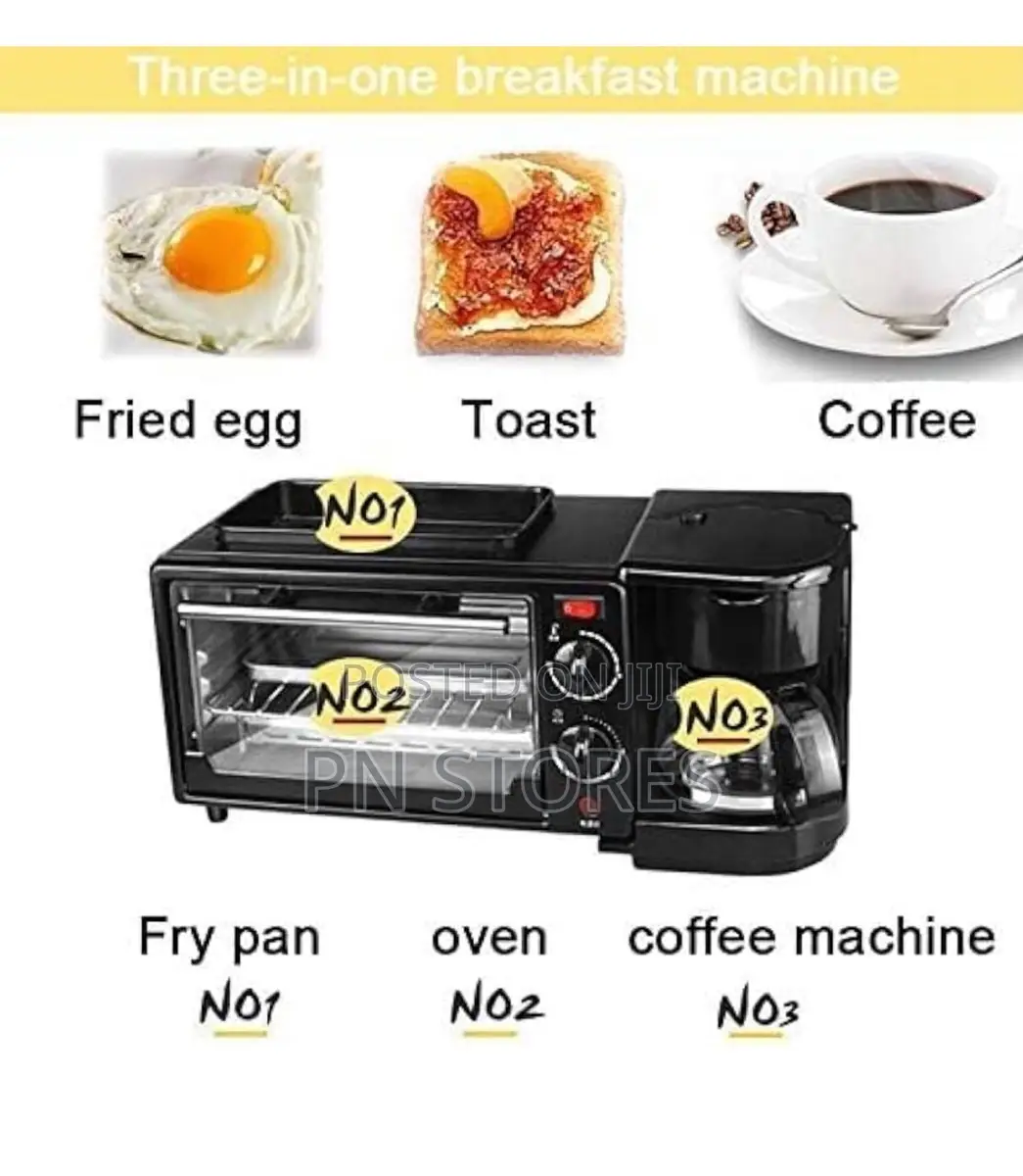3 in 1 Breakfast Maker (Sokany)