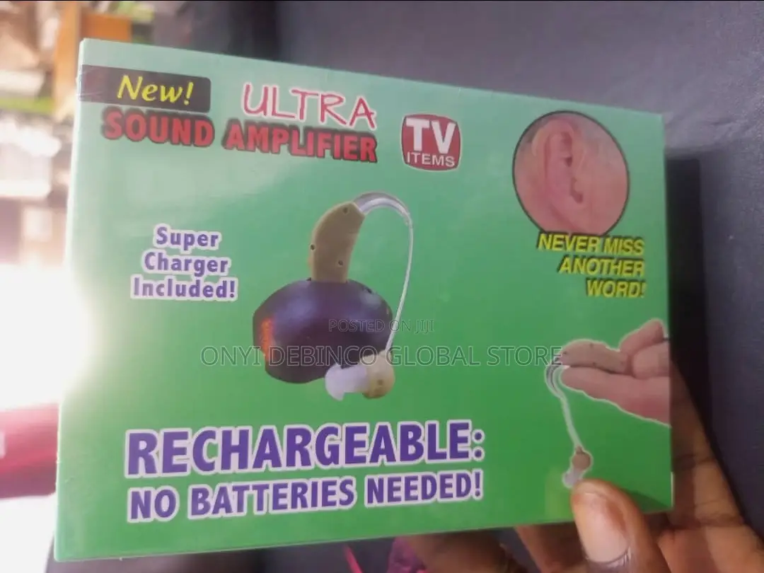 Ultra Sound Amplifier Rechargeable Hearing Aids