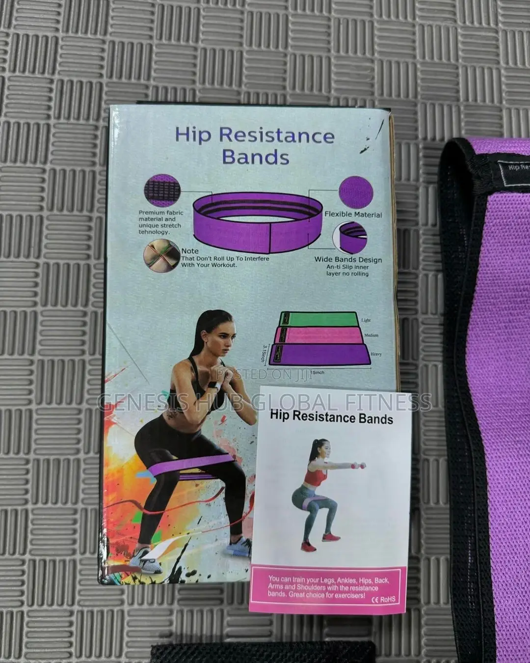 Set Of Booty Resistance Band