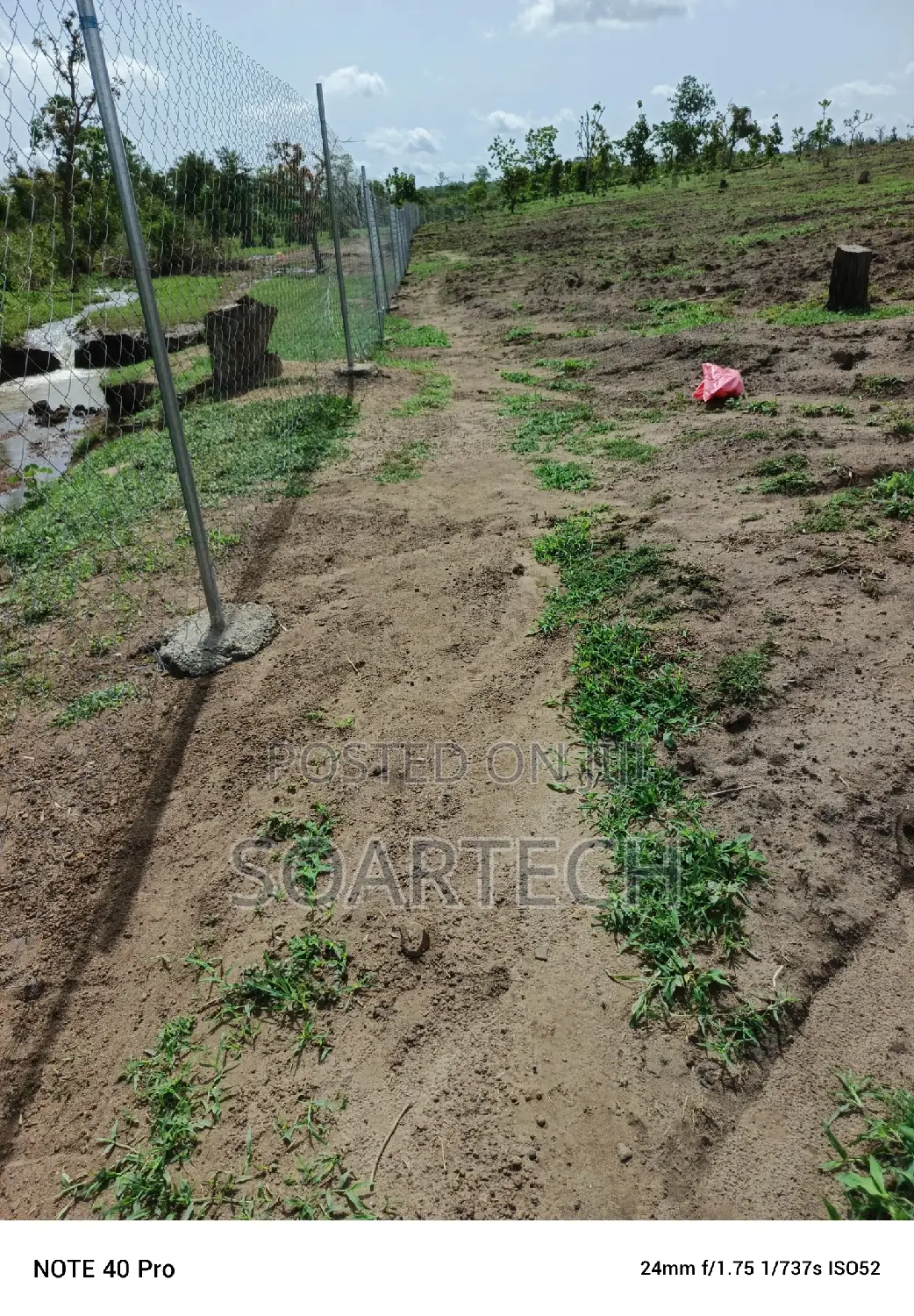 Chain Link Fencing for 500 Acres of Land at Okaka Saki Road