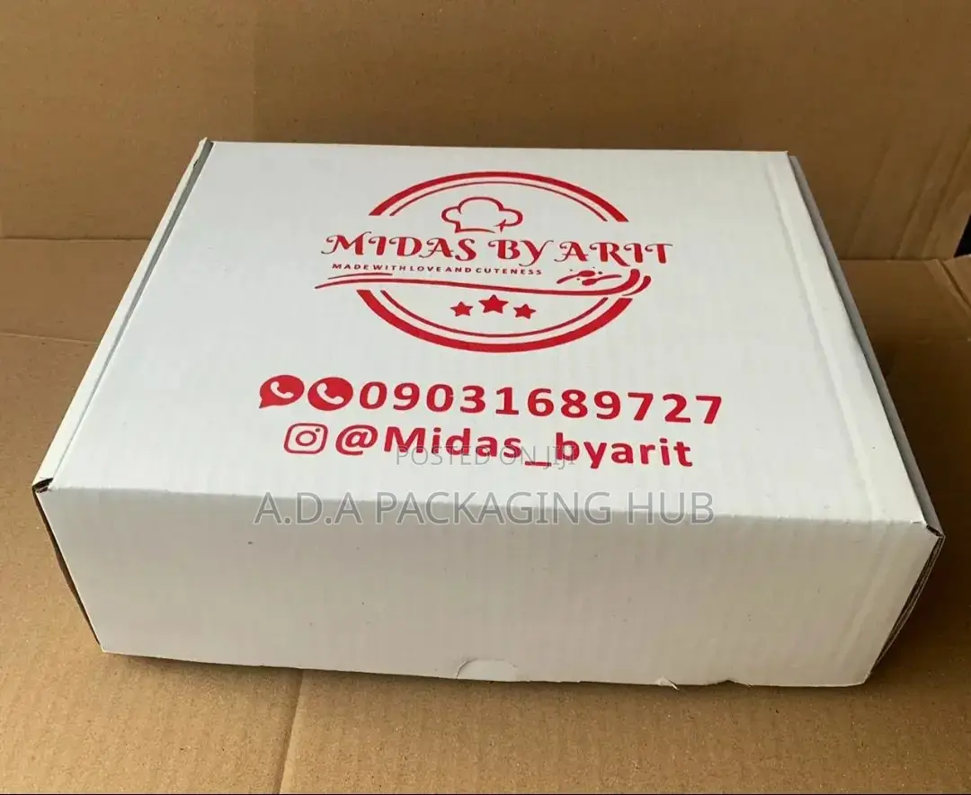 Carton Boxes With Brand Name for Chops and Food Packages