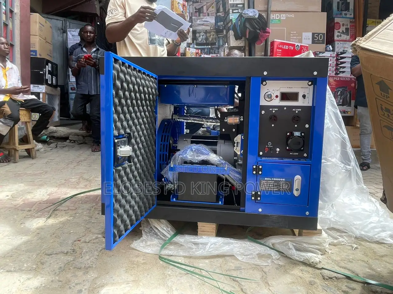 12kva Japan Technology Yamaha Diesel Soundproof Generator