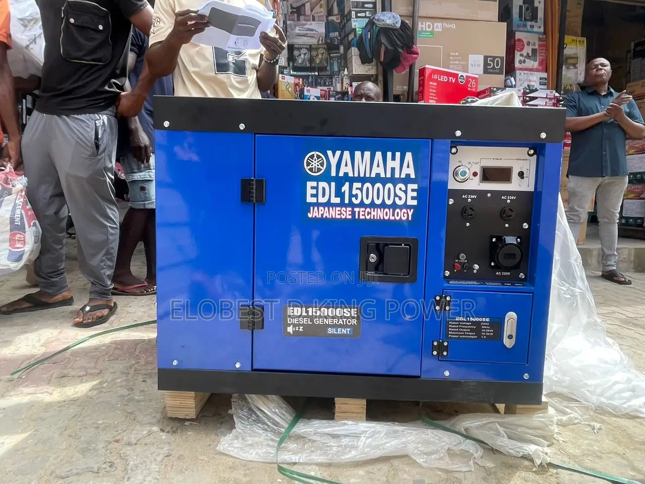 12kva Japan Technology Yamaha Diesel Soundproof Generator