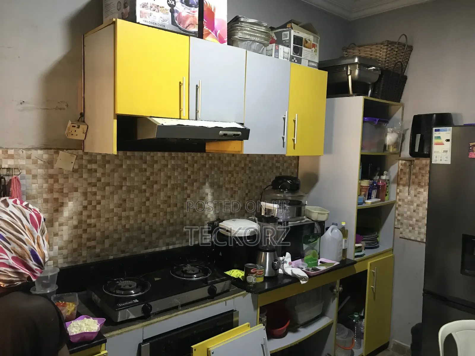 Kitchen Cabinet Renovation Waterproof Cabinet Wall Paper