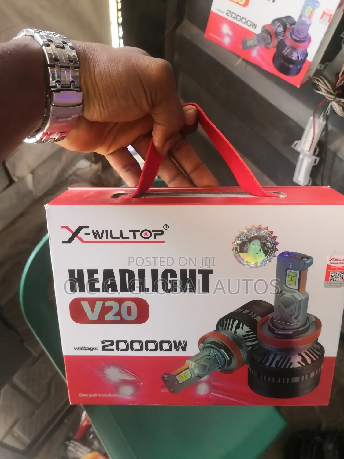 Headlight Bulb LED 20000w