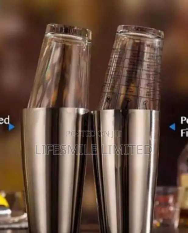 Quality Shaker, Stainless and Glass