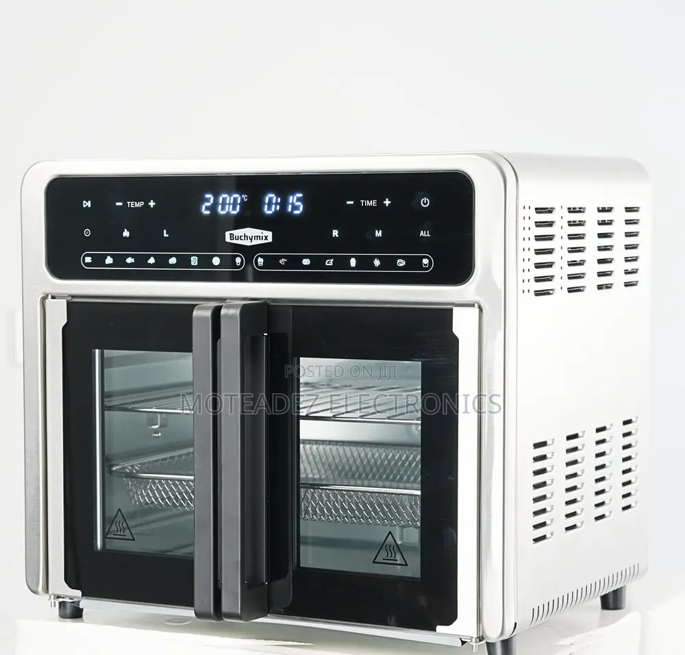 Buchymix 28l (11in1) Double Compartment French Door Air Fryer Oven