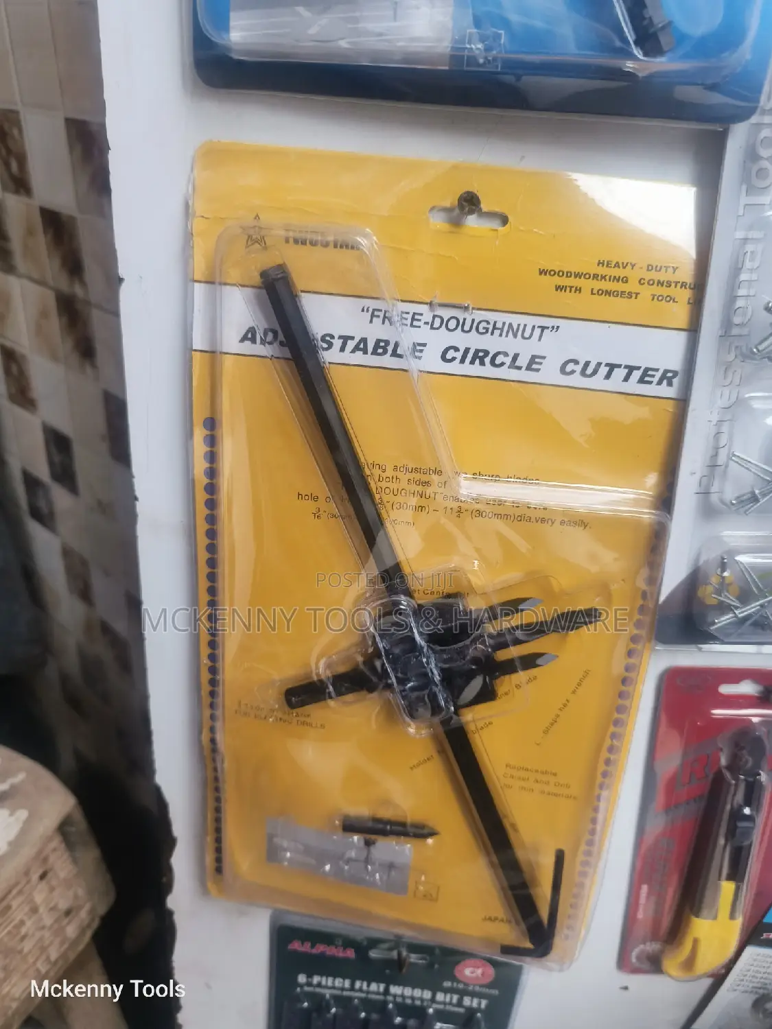 30-300mm Metal Wood Circle Cutter Kit Hole Saw Drill Bit