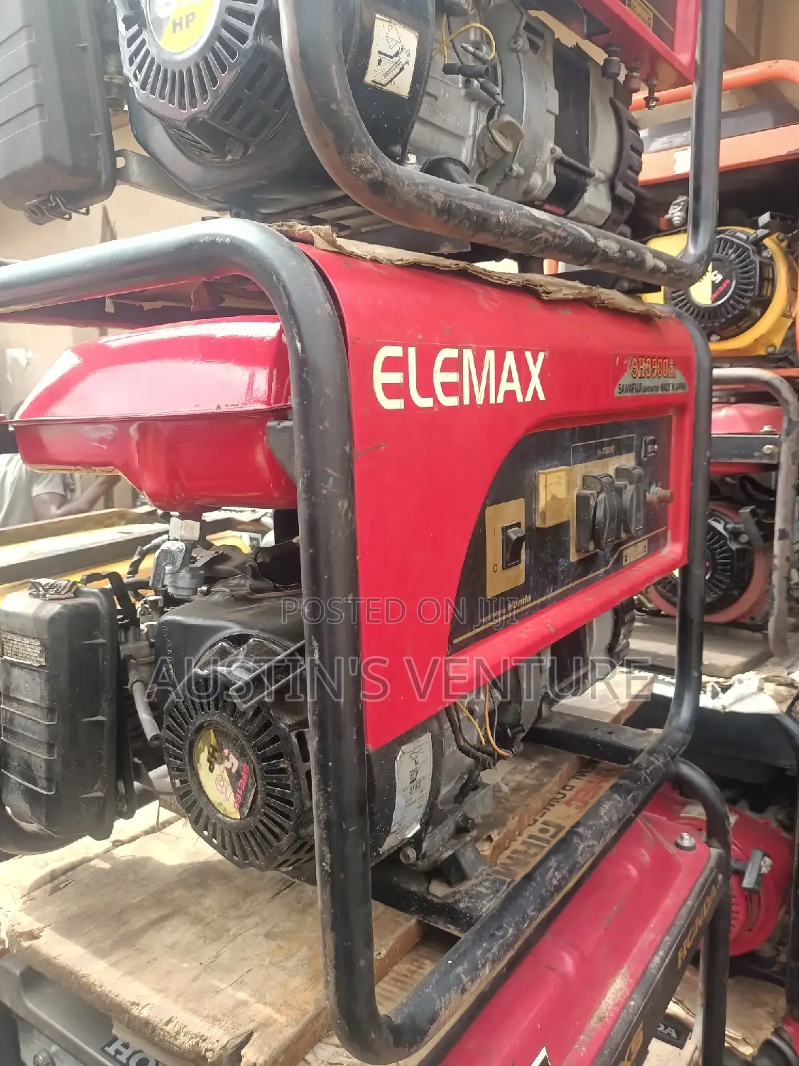Used 3.5kva Elemax Japan Generator