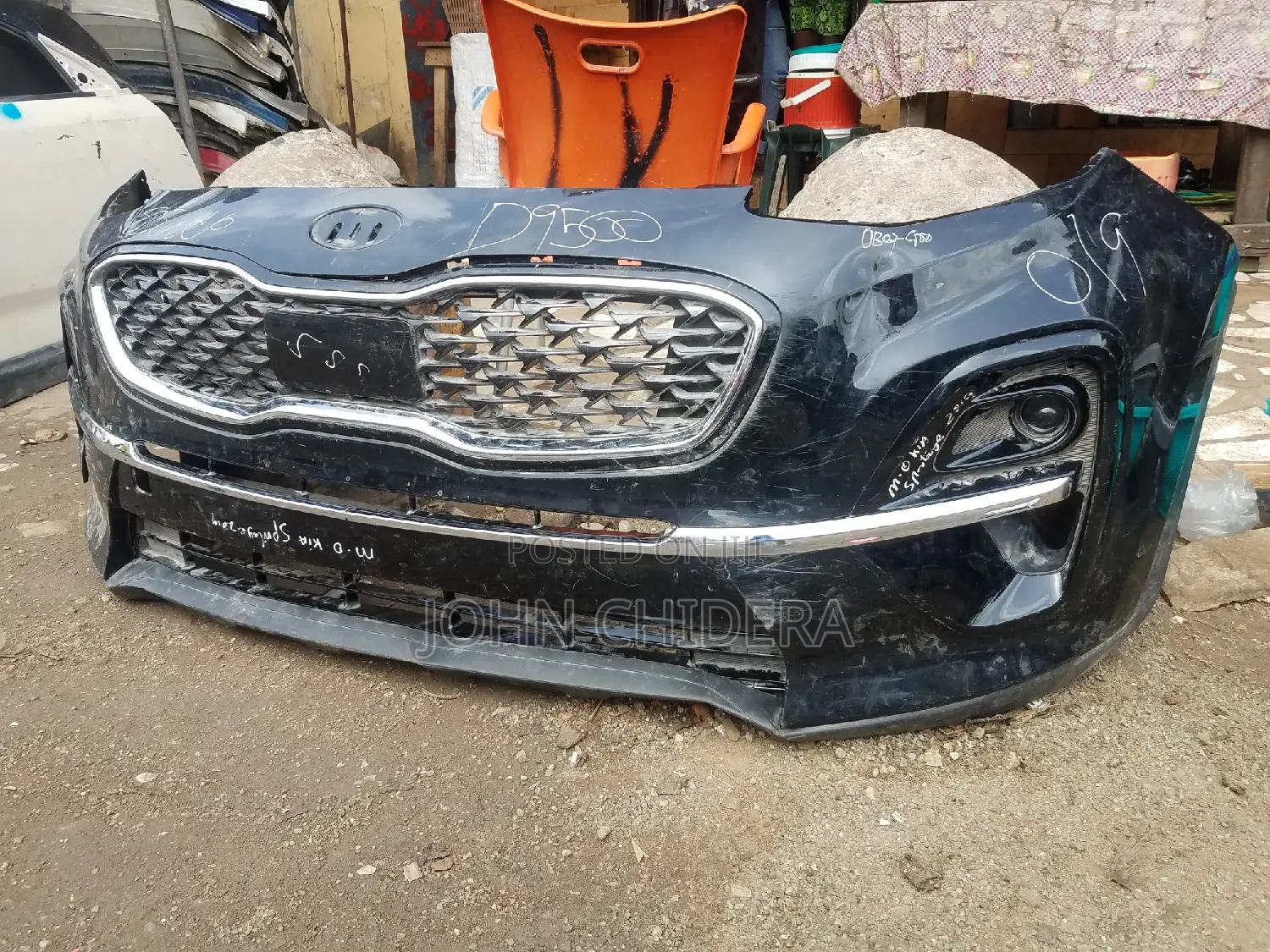Complete Front Bumper for Kia Sportage 2018