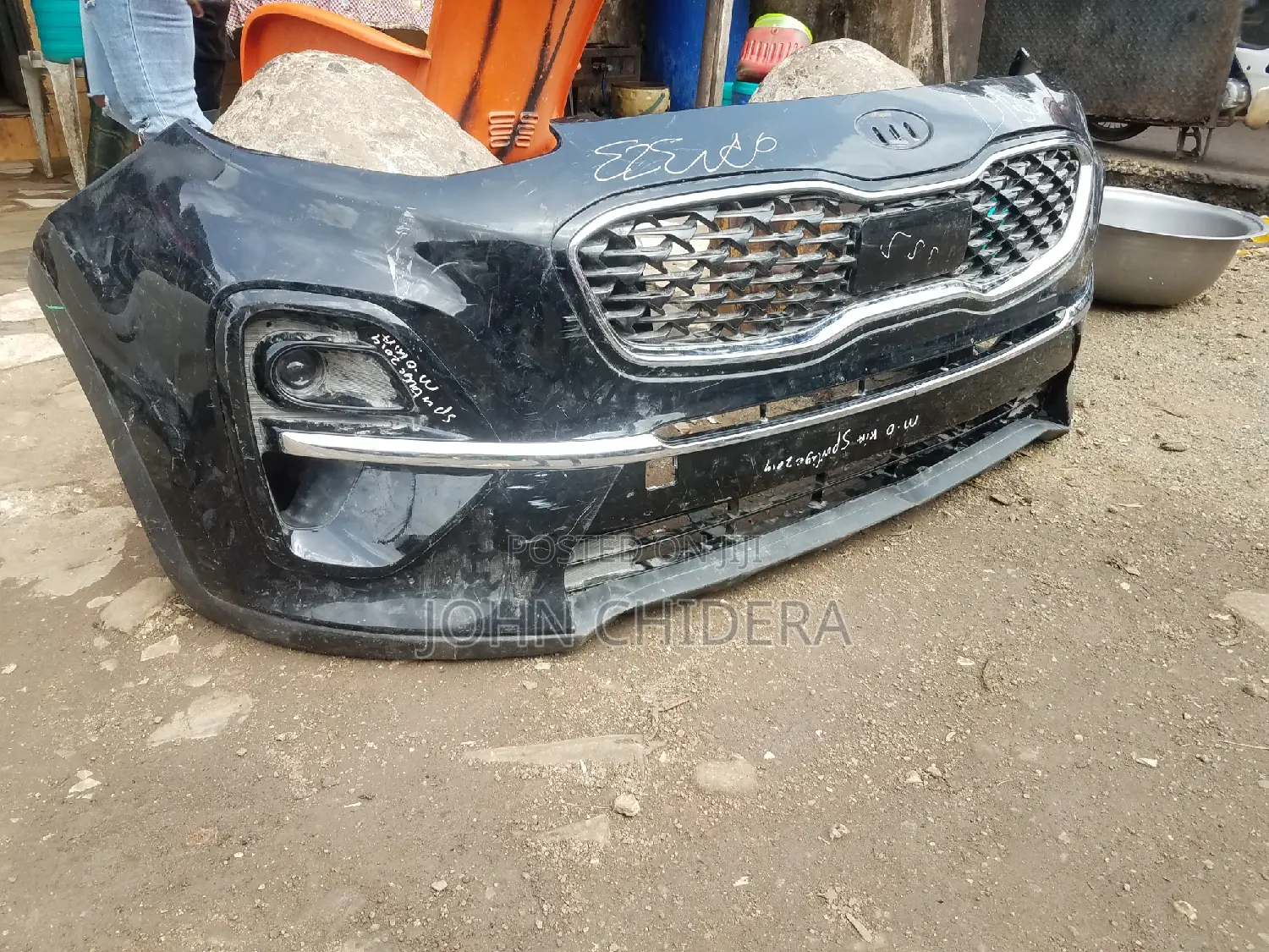Complete Front Bumper for Kia Sportage 2018