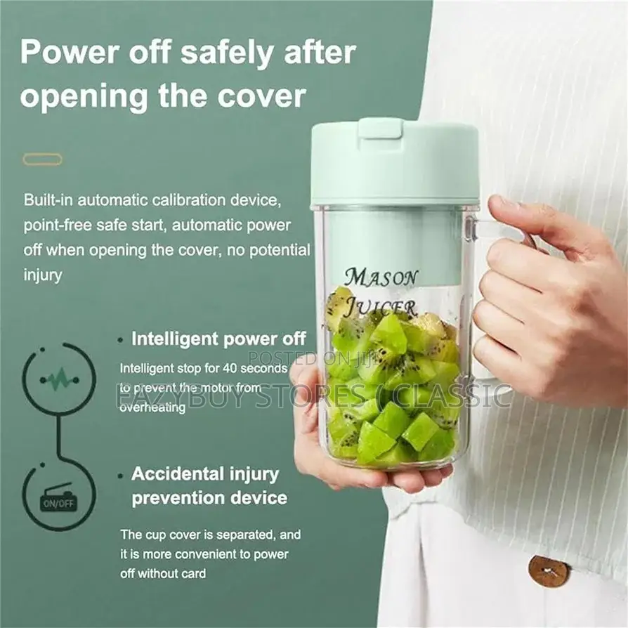 Powerful Rechargeable Juicer/Smoothie