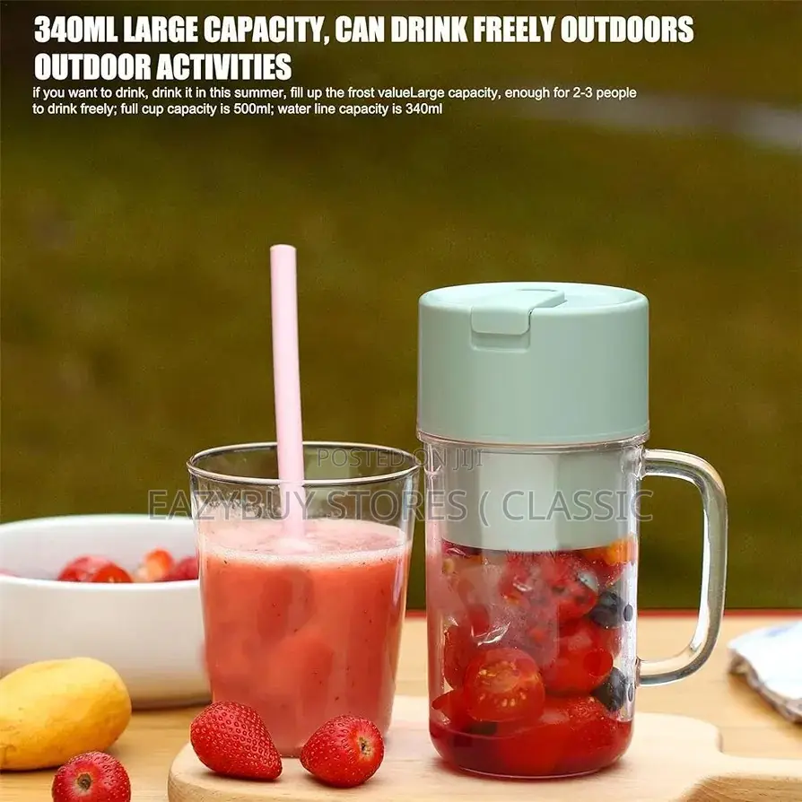Powerful Rechargeable Juicer/Smoothie