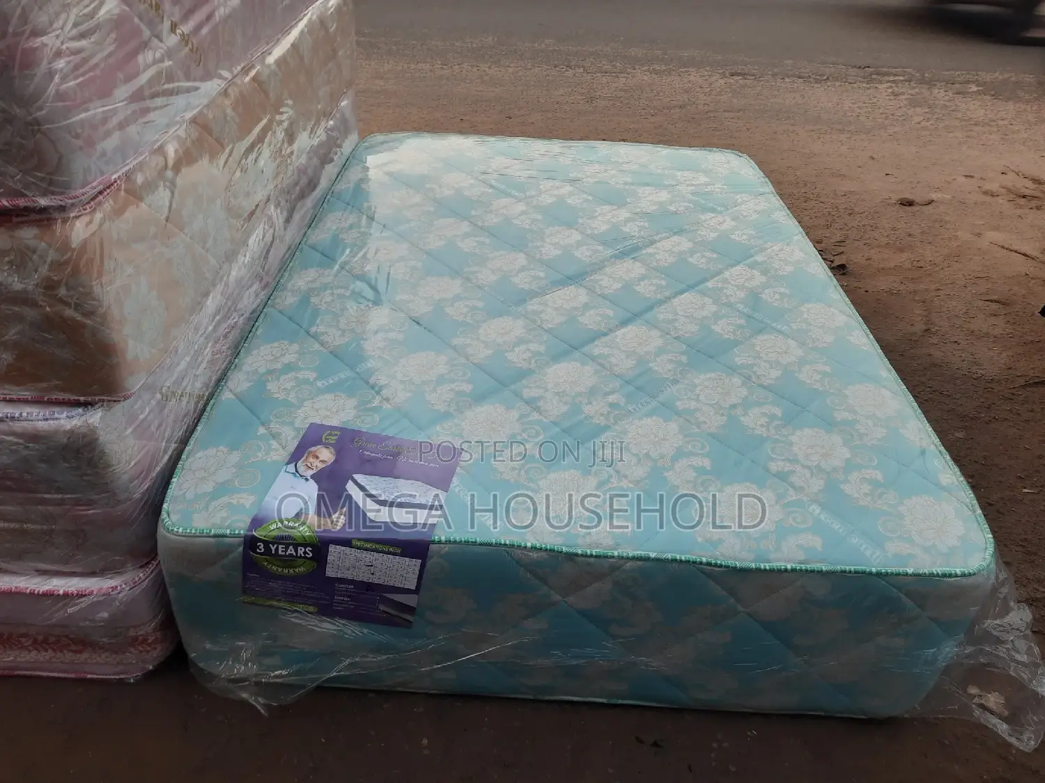 4 1⁄2 6fit by 12inches Semi Orthopaedic Mattress