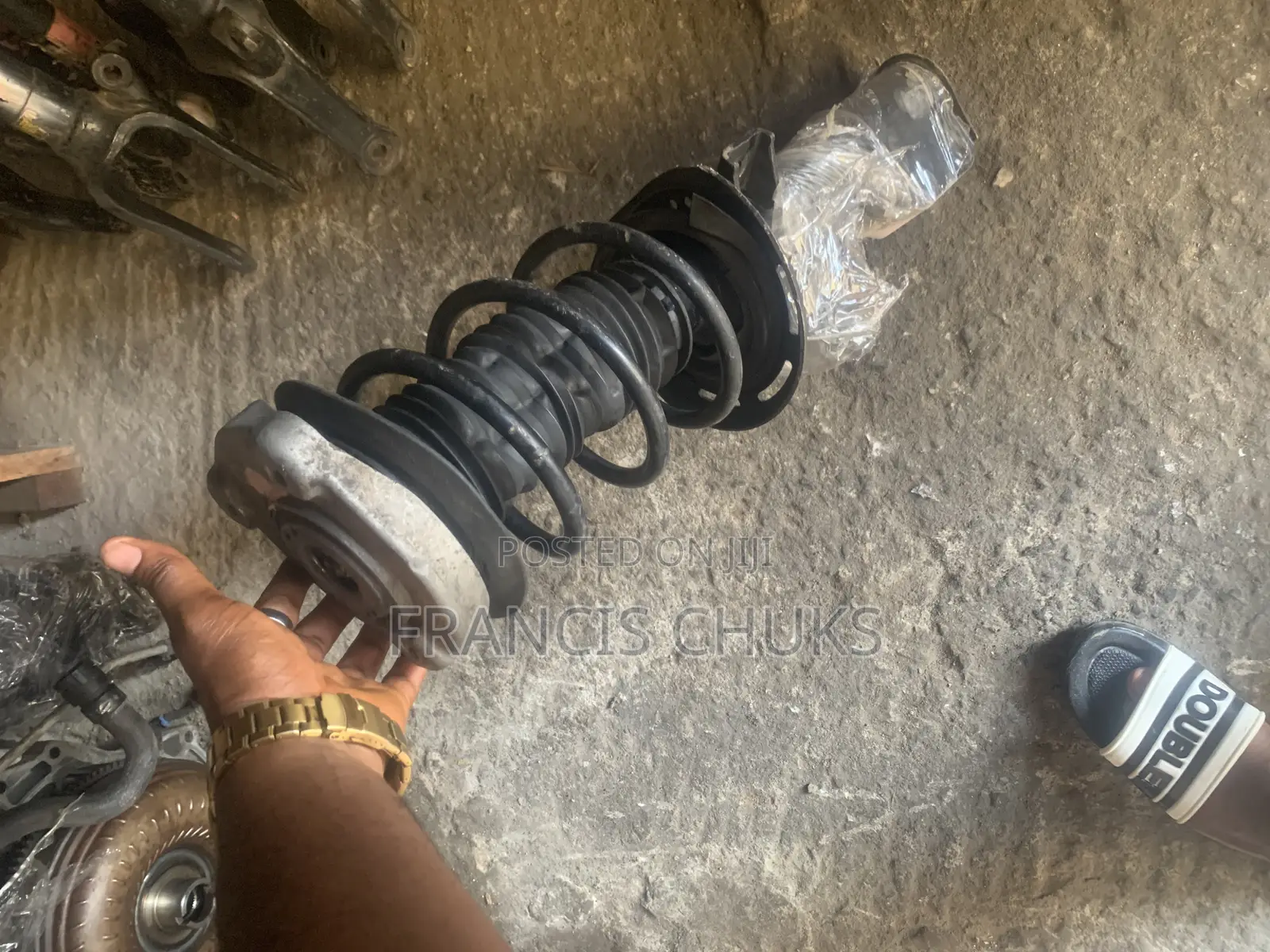 One Side of Front Shock Mercedes Benz Glk.