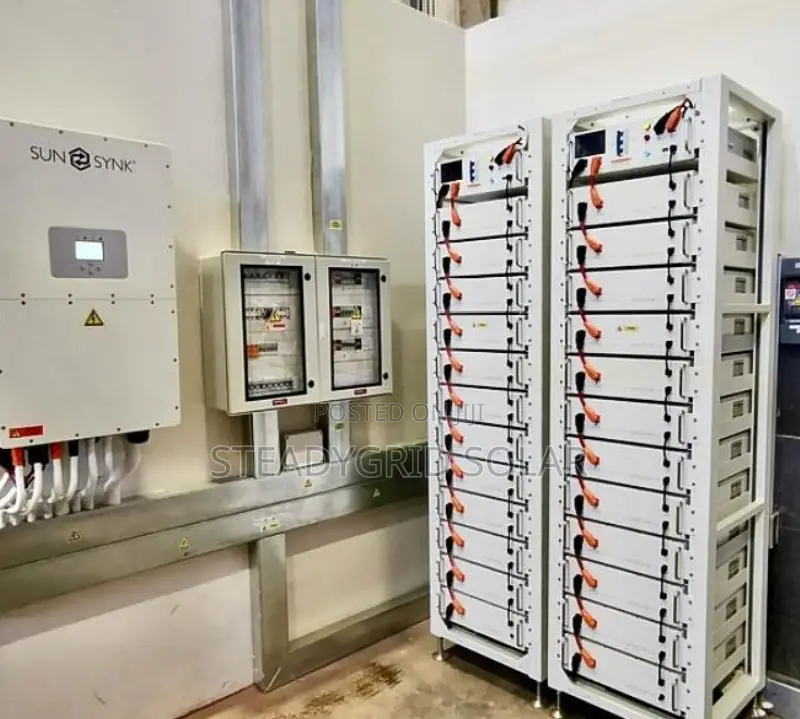 Heavyweight 60kva Sunsynk Inverter With 120kwh Lithium Batte